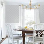 Brewster Home Fashions Mersenne Grey Geometric Wallpaper - SKU 4025-82545