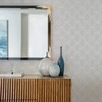 Brewster Home Fashions Mersenne Grey Geometric Wallpaper - SKU 4025-82545