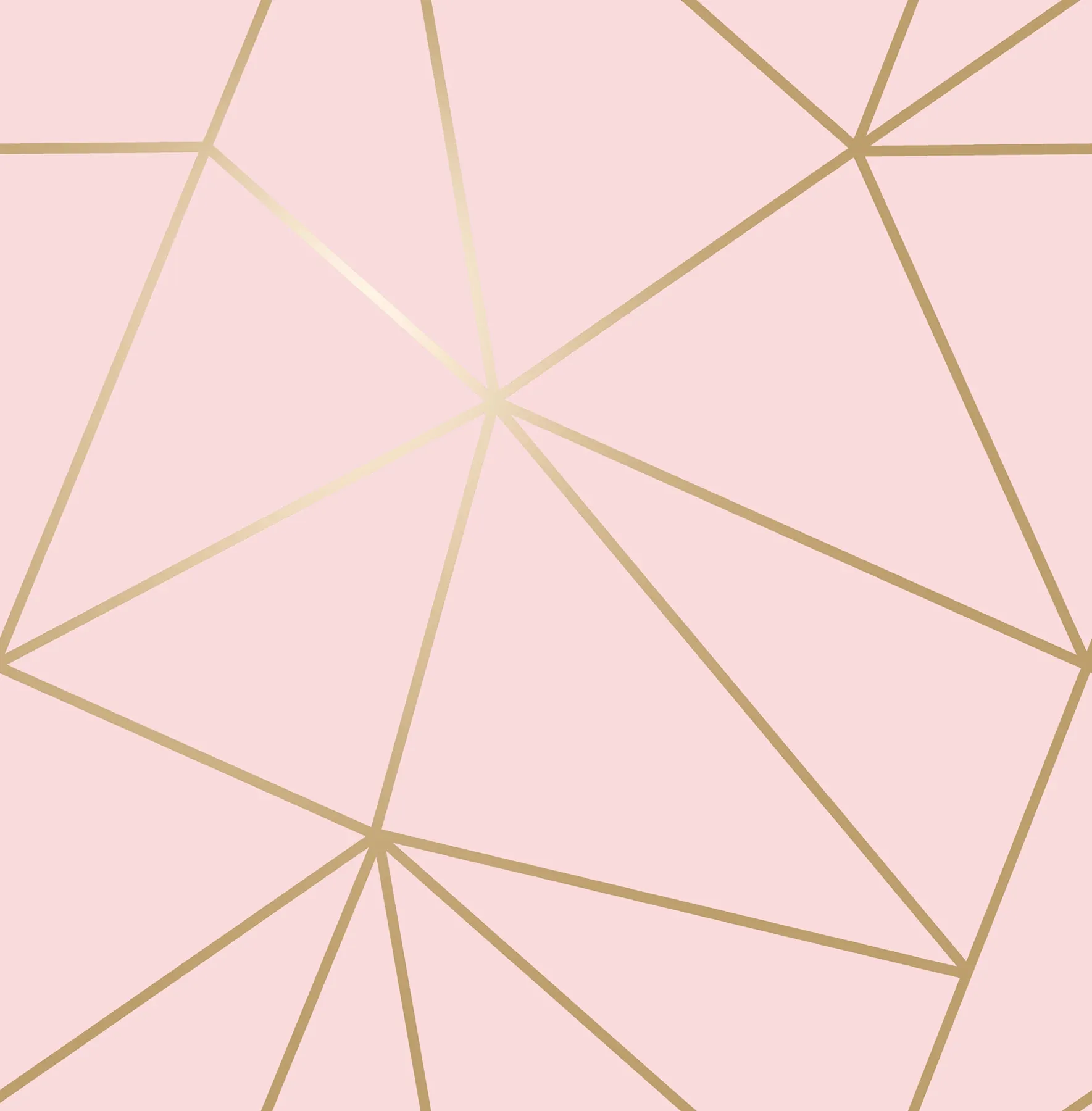 Brewster Home Fashions Metallic Geo Pink Triangles Wallpaper - SKU 4203-27585