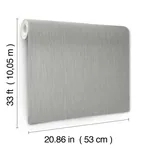 Brewster Home Fashions Midolin Antikgra Grey Texture Wallpaper - SKU 4171-17212
