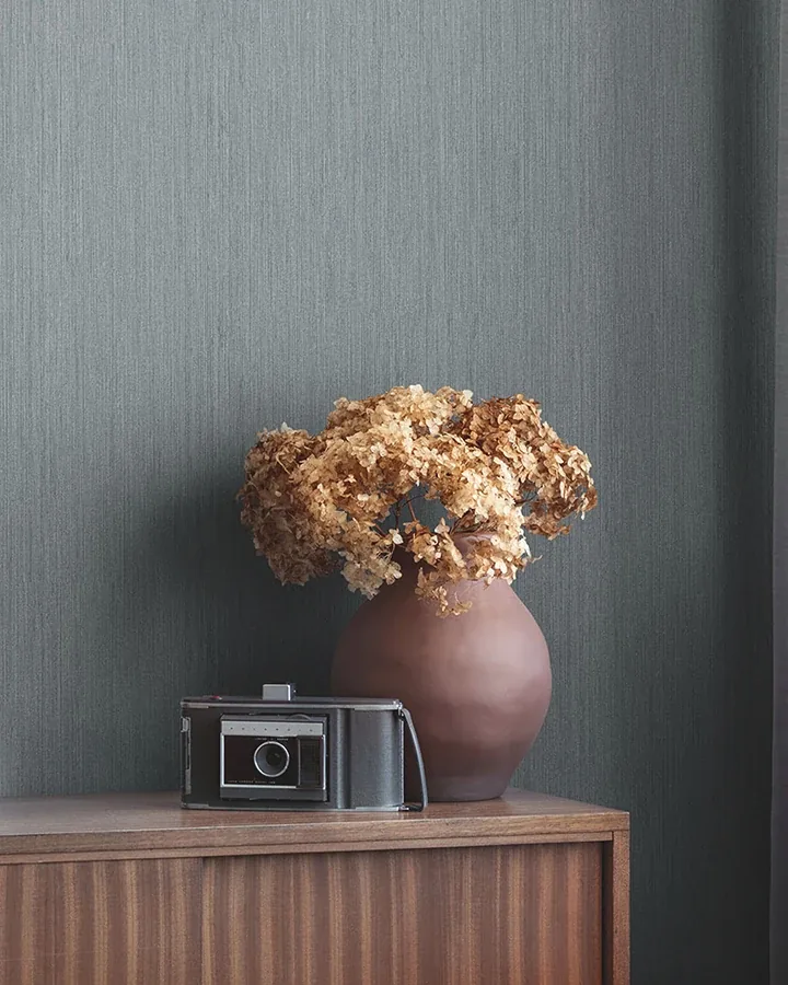 Brewster Home Fashions Midolin Enbar Denim Texture Wallpaper - SKU 4171-17214