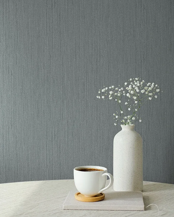 Brewster Home Fashions Midolin Grasal Teal Texture Wallpaper - SKU 4171-17215
