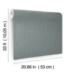 Brewster Home Fashions Midolin Grasal Teal Texture Wallpaper - SKU 4171-17215