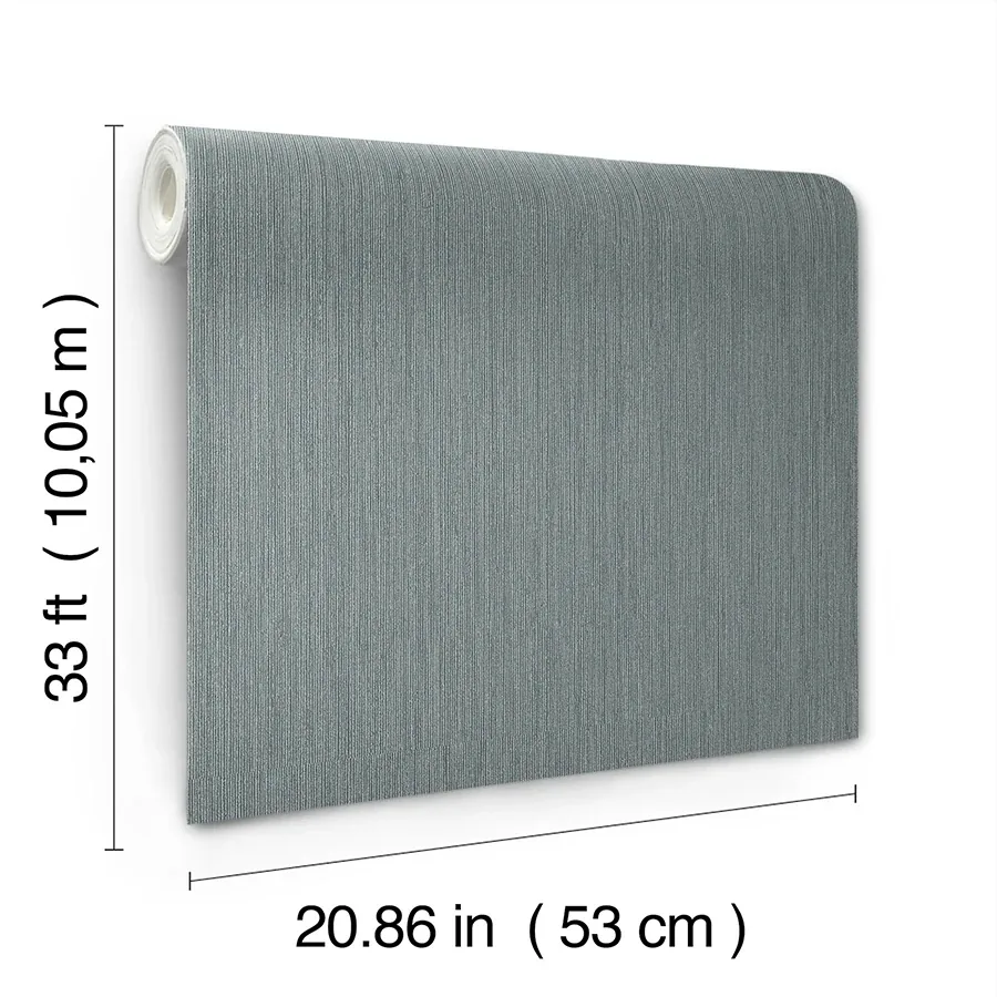 Brewster Home Fashions Midolin Grasal Teal Texture Wallpaper - SKU 4171-17215