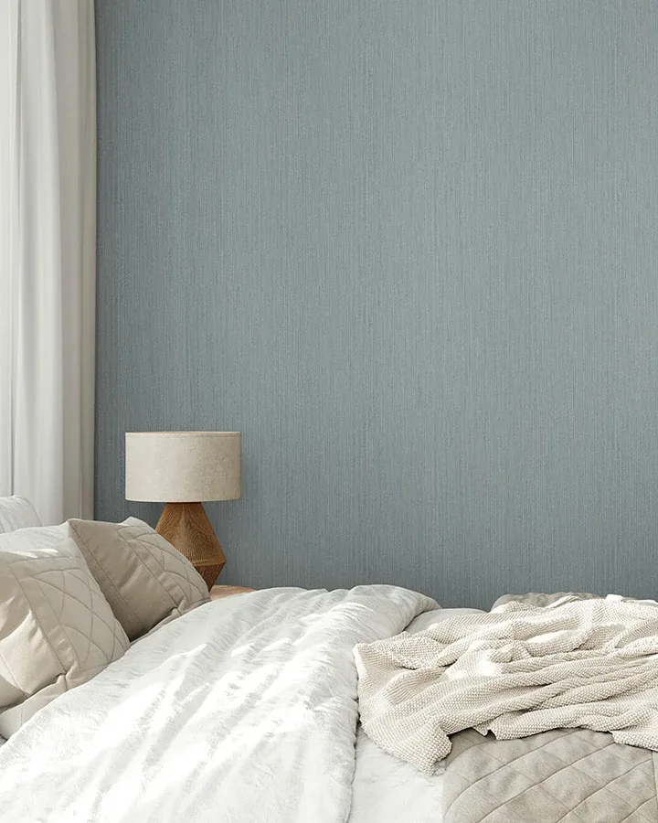Brewster Home Fashions Midolin Stal Light Blue Texture Wallpaper - SKU 4171-17216