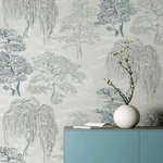 Brewster Home Fashions Midori Grey Trees Wallpaper - SKU AH909809