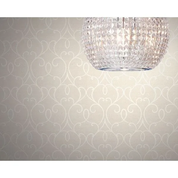 Brewster Home Fashions Mila Taupe Mini Classical Wallpaper - SKU 482-DL31093