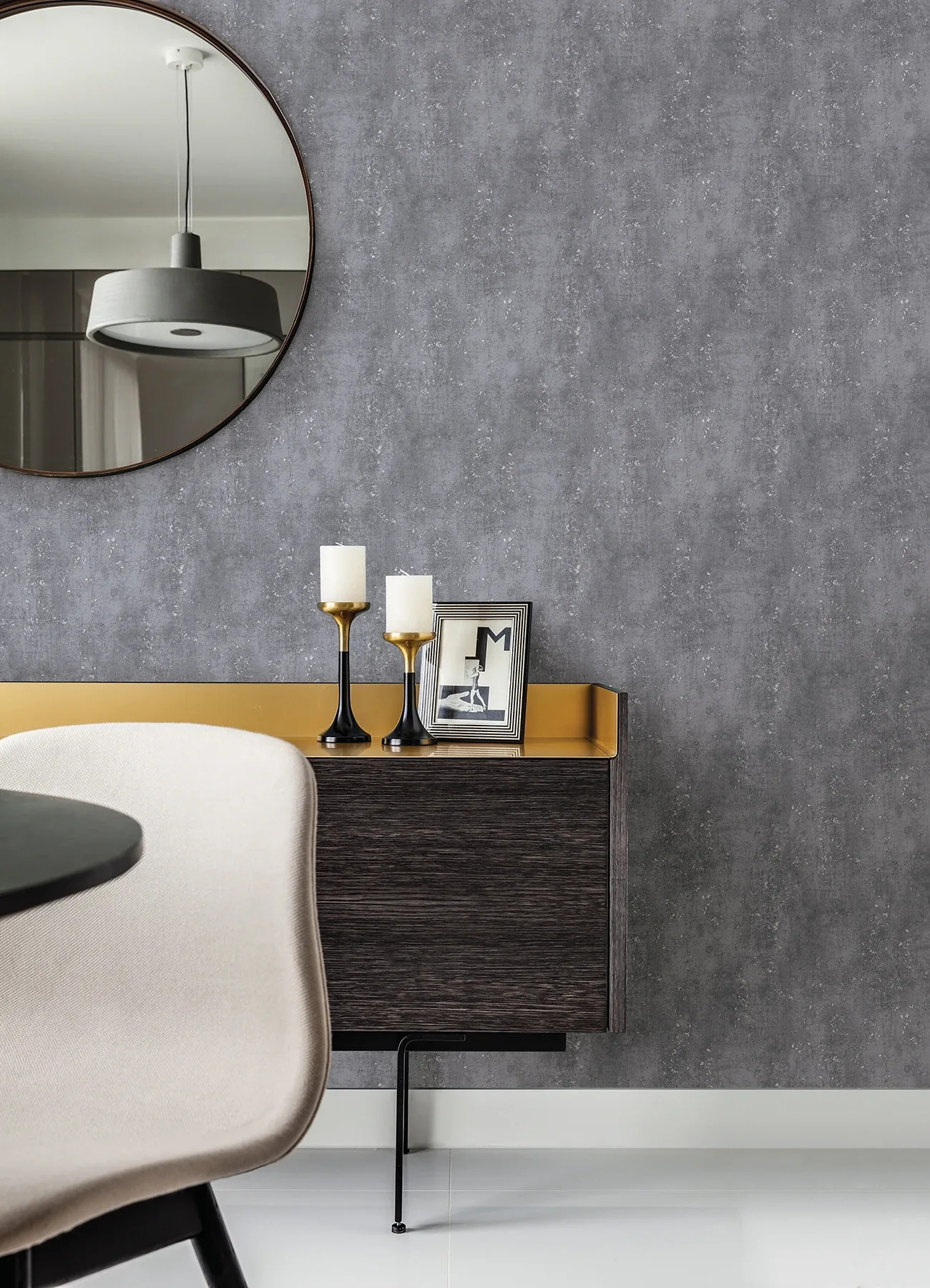 Brewster Home Fashions Miller Grey Cork Wallpaper - SKU 4082-378403