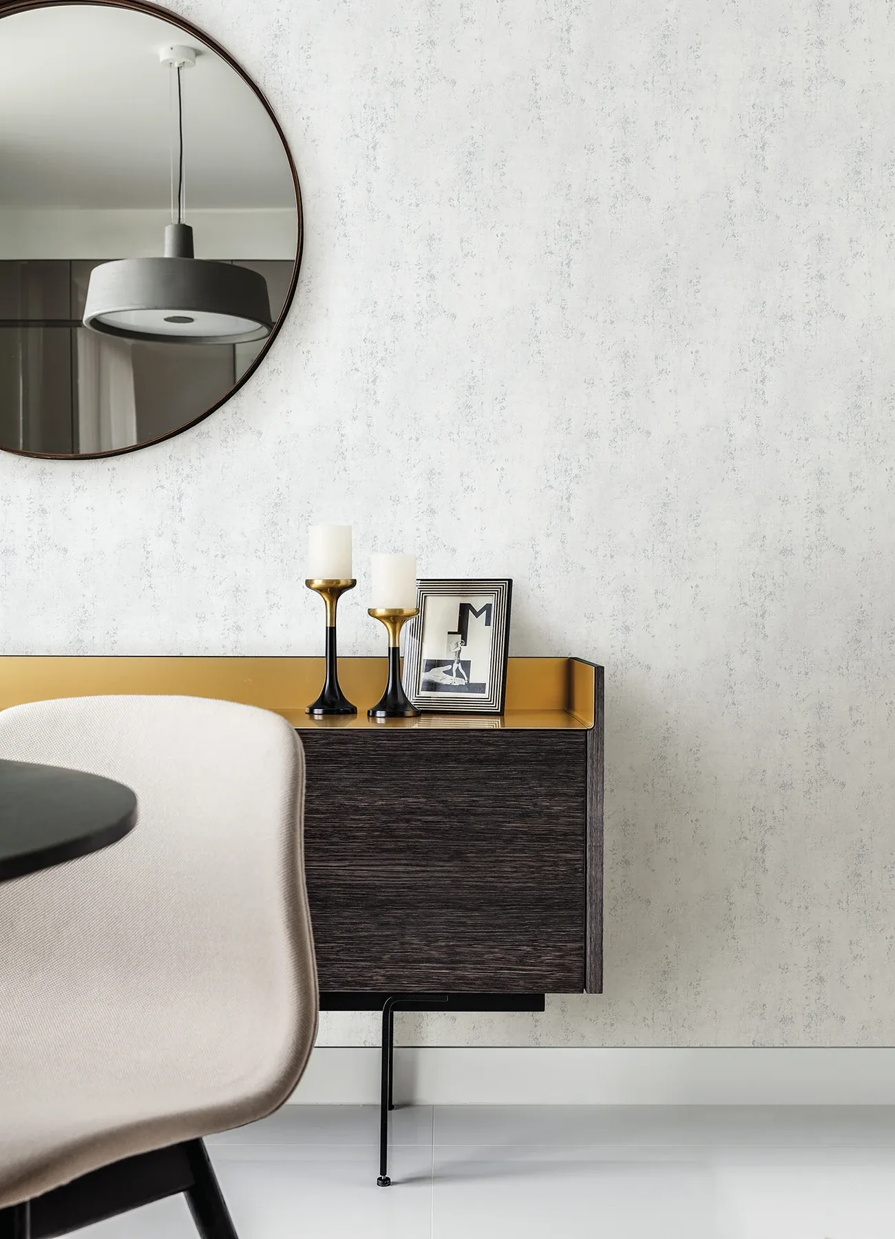 Brewster Home Fashions Miller Off White Cork Wallpaper - SKU 4082-378401