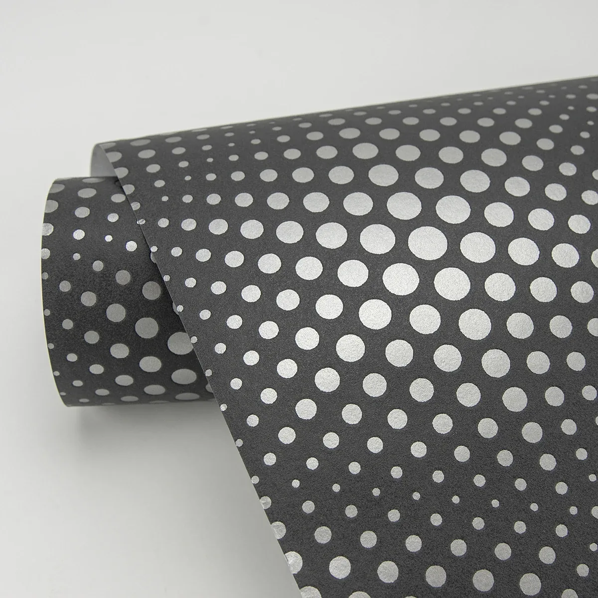 Brewster Home Fashions Milo Dark Grey Bubble Geometric Wallpaper | Wallpaper Twins Brewster Home Fashions Milo Dark Grey Bubble Geometric Wallpaper - SKU 4020-50609