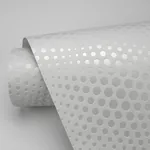 Brewster Home Fashions Milo White Bubble Geometric Wallpaper - SKU 4020-50600