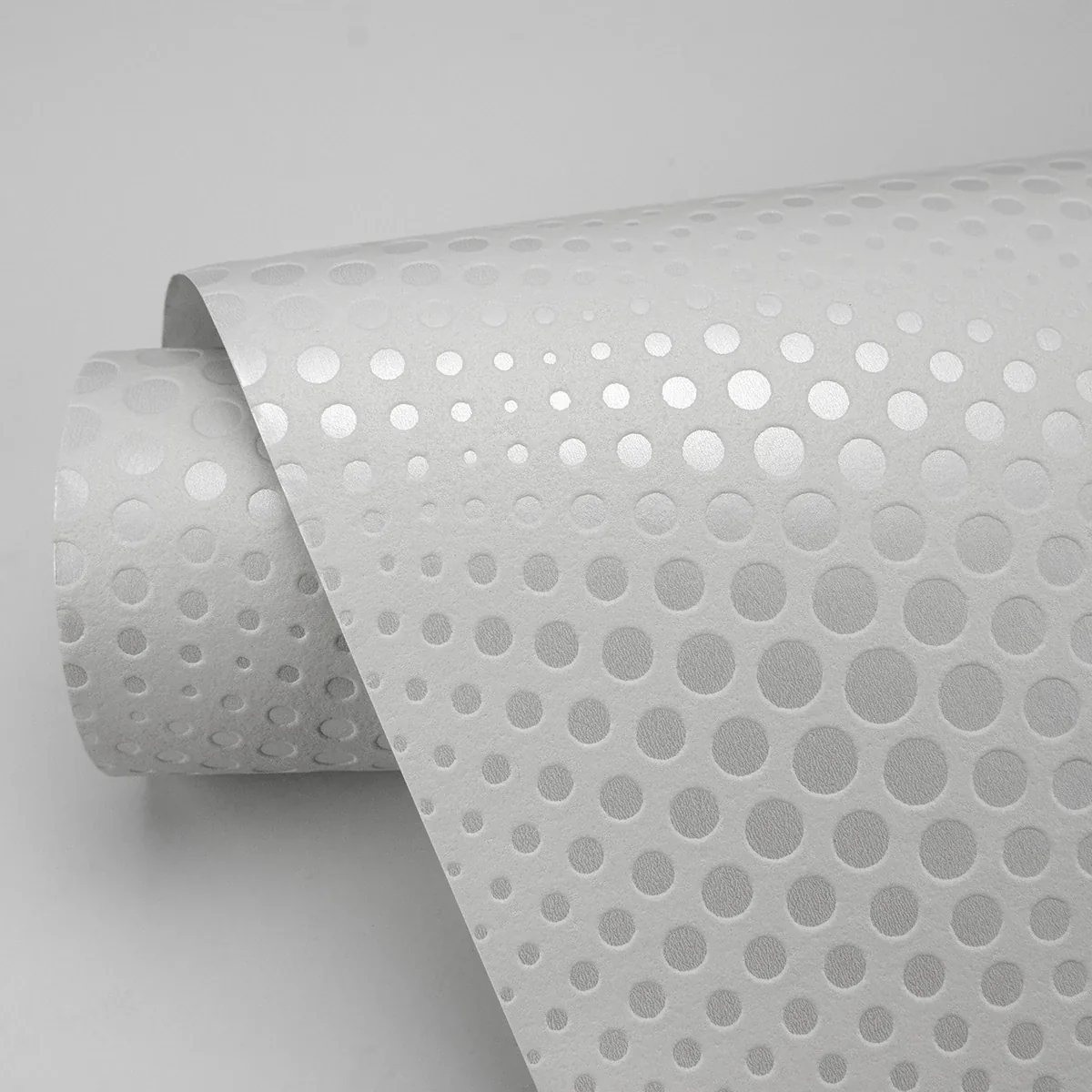 Brewster Home Fashions Milo White Bubble Geometric Wallpaper - SKU 4020-50600