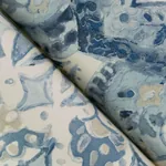 Brewster Home Fashions Mimir Blue Quilted Damask Wallpaper - SKU 3125-72337