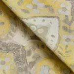 Brewster Home Fashions Mimir Mustard Quilted Damask Wallpaper - SKU 3125-72338