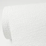 Brewster Home Fashions Minehan White Knit Texture Woven Paintable Wallpaper - SKU 4000-96294