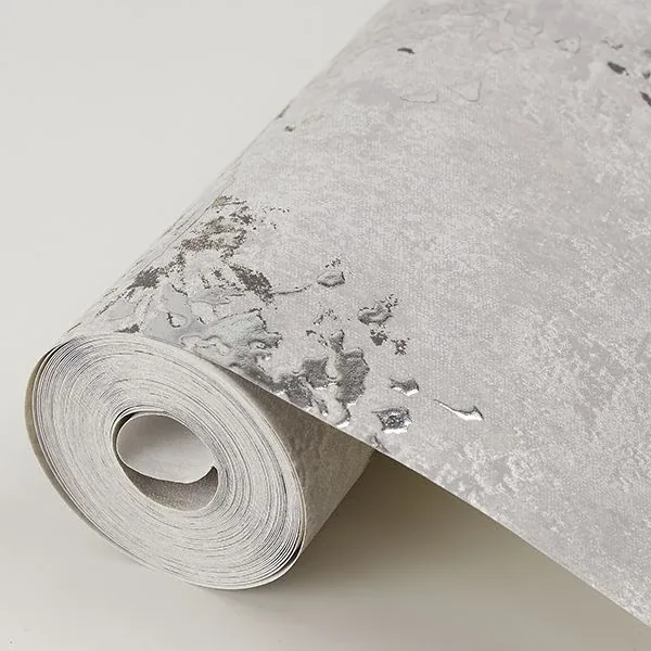 Brewster Home Fashions Misty Grey Distressed Dandelion Wallpaper - SKU 2904-00303