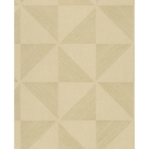 Brewster Home Fashions Mont Gold Geometric Wallpaper - SKU 366033