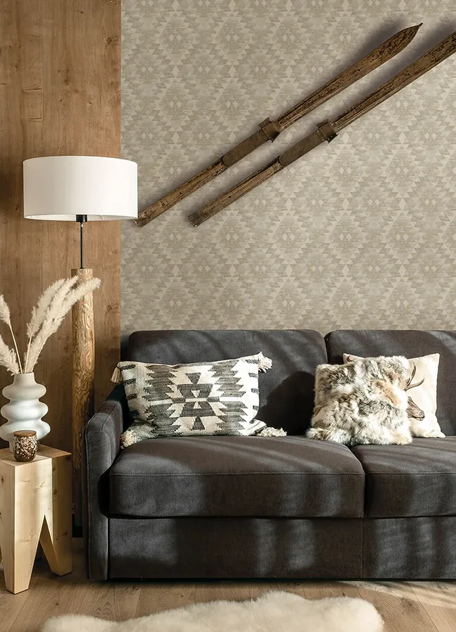 Brewster Home Fashions Montana Beige Wallpaper - SKU 4142-72603