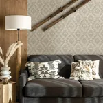 Brewster Home Fashions Montana Bone Wallpaper - SKU 4142-72605