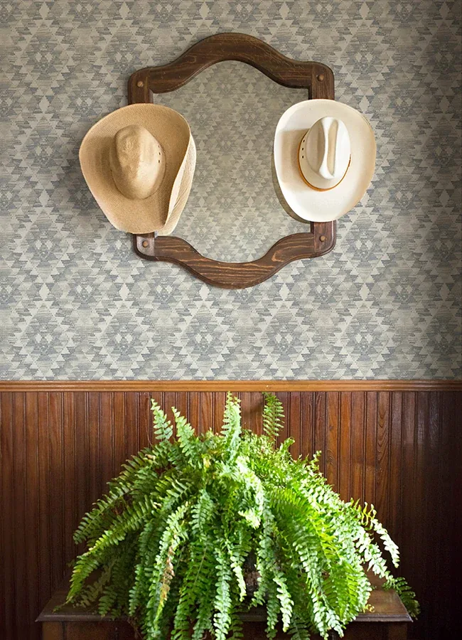 Brewster Home Fashions Montana Sapphire Wallpaper - SKU 4142-72608