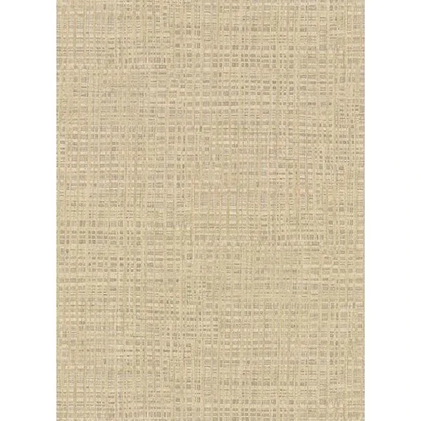 2921-50906 | Montgomery Khaki Faux Grasscloth Wallpaper