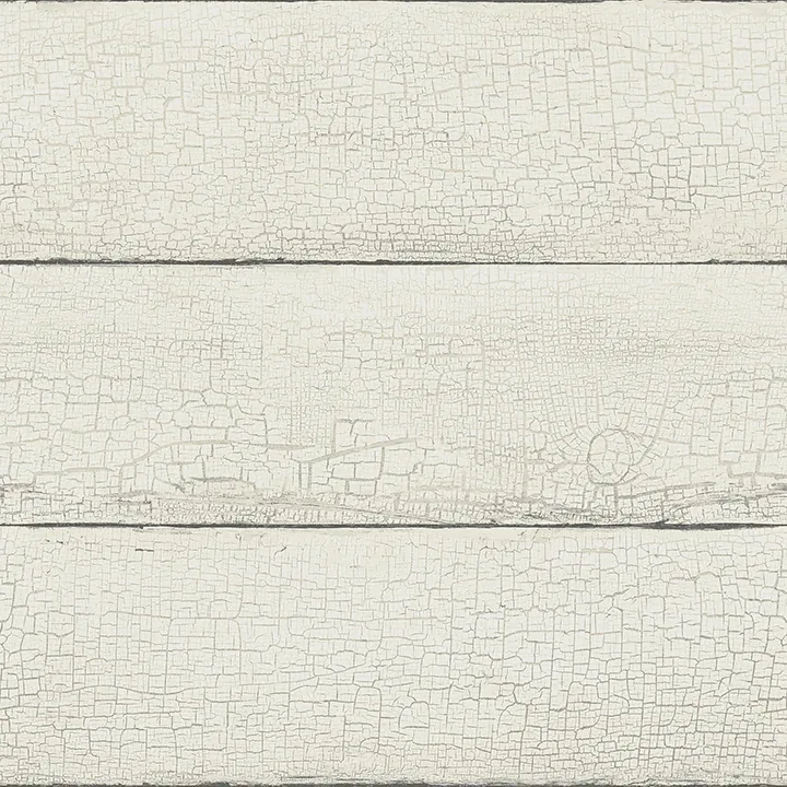 Brewster Home Fashions Morgan White Distressed Wood Wallpaper - SKU 4072-70010