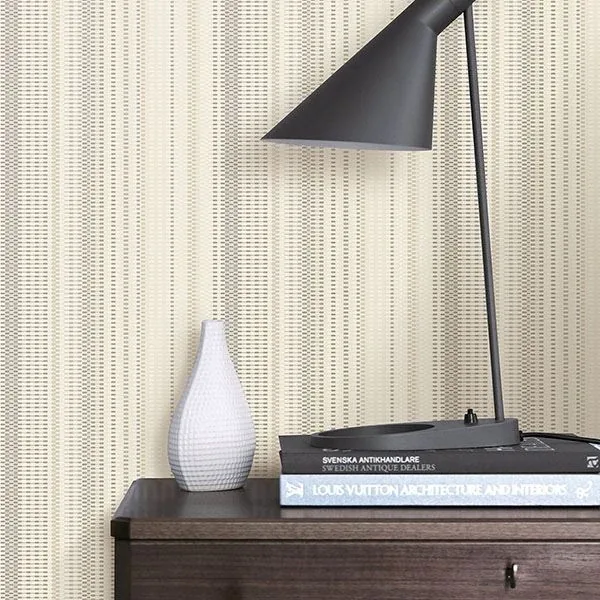 Brewster Home Fashions Morgen Gold Stripe Wallpaper - SKU 2812-LH00719
