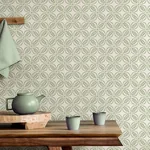 Brewster Home Fashions Morgrove Green Trellis Wallpaper - SKU 4164-M1832