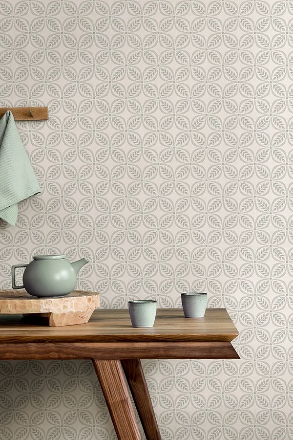 Brewster Home Fashions Morgrove Grey Trellis Wallpaper - SKU 4164-M1833