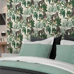 Brewster Home Fashions Morris Cream Tropical Jungle Wallpaper - SKU WLD53108W