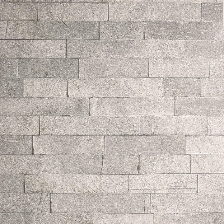 AH295201 | Mortimer Taupe Brick Wallpaper