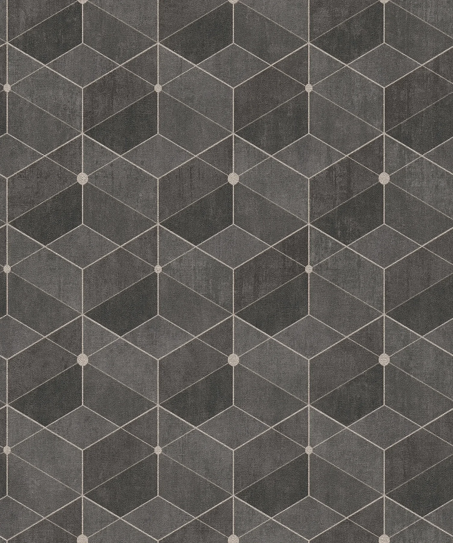 Brewster Home Fashions Muir Chocolate Geo Wallpaper - SKU 4082-382024