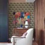 Brewster Home Fashions Muir Neutral Geo Wallpaper - SKU 4082-382022