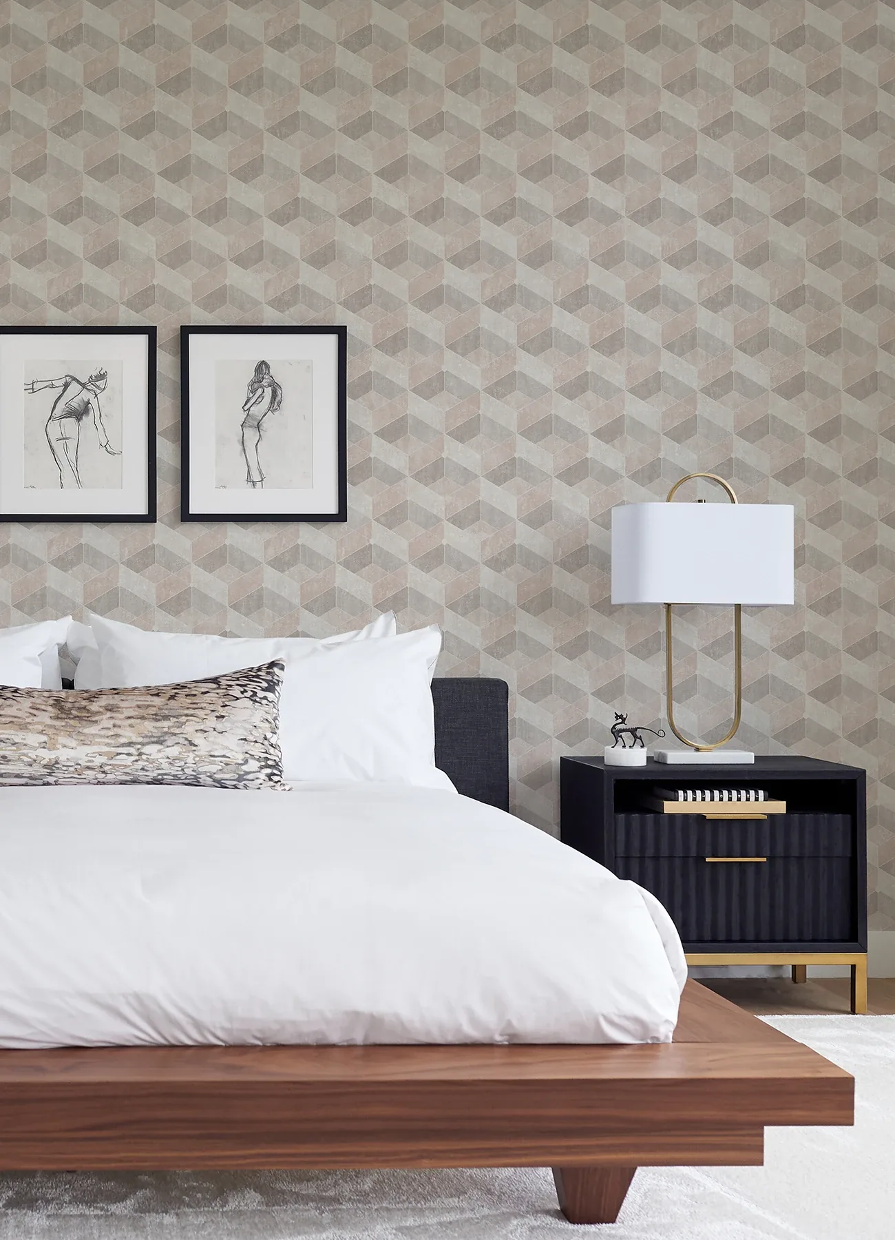 Brewster Home Fashions Muir Pastel Geo Wallpaper - SKU 4082-382021