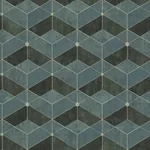 Brewster Home Fashions Muir Teal Geo Wallpaper - SKU 4082-382023