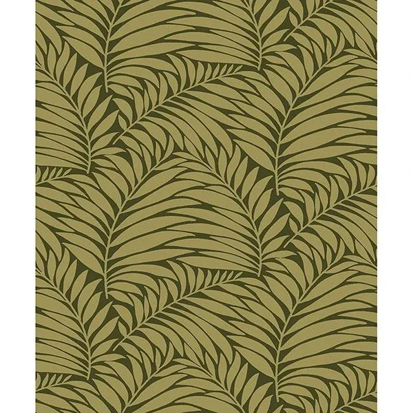 Brewster Home Fashions Myfair Moss Leaf Wallpaper - SKU 2825-6379