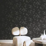 Brewster Home Fashions Myles Black Leaves Wallpaper | Wallpaper Twins Brewster Home Fashions Myles Black Leaves Wallpaper - SKU 4174-4650