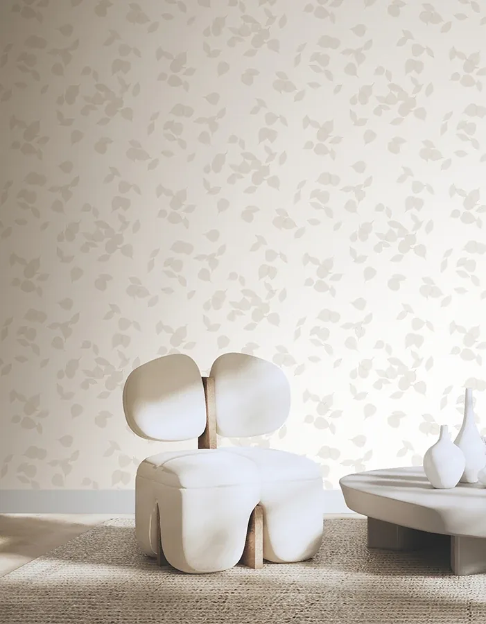 Brewster Home Fashions Myles Gold Leaves Wallpaper - SKU 4174-4646