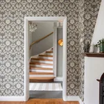 Brewster Home Fashions Myrtle Blue Floral Ogee Wallpaper - SKU 4171-82061