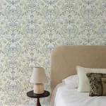 Brewster Home Fashions Mystic Moth Sky Blue Forest Magic Wallpaper - SKU 4169-83117