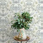 Brewster Home Fashions Mystic Moth Sky Blue Forest Magic Wallpaper - SKU 4169-83117