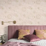 Brewster Home Fashions Mystic Pink Celestial Wallpaper - SKU 4203-27588