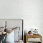Brewster Home Fashions Nabi Aqua Geometric Wallpaper - SKU 4148-27466