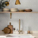 Brewster Home Fashions Nabi Light Blue Geometric Wallpaper - SKU 4148-27467