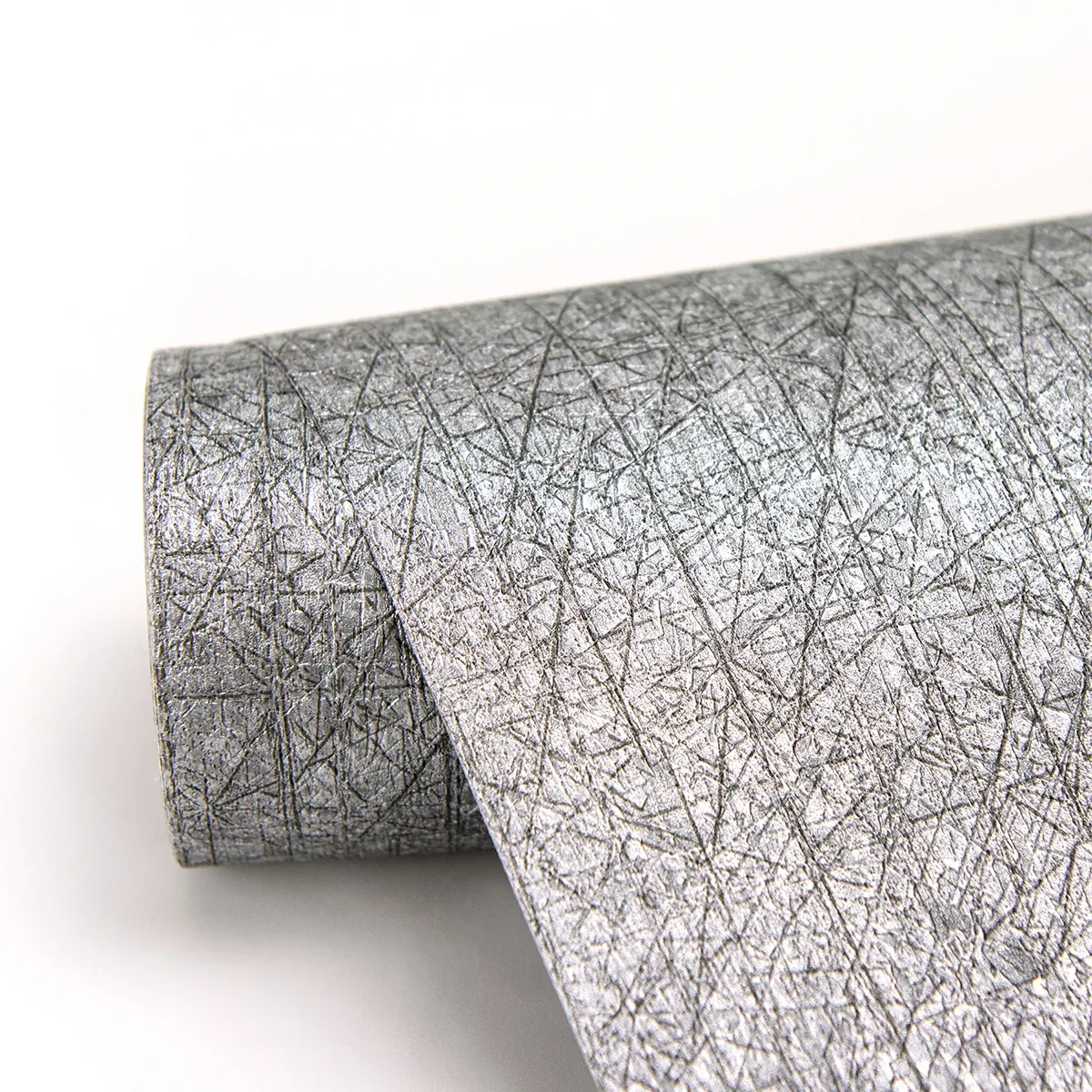 Brewster Home Fashions Nagano Silver Distressed Texture Wallpaper - SKU 2984-2214