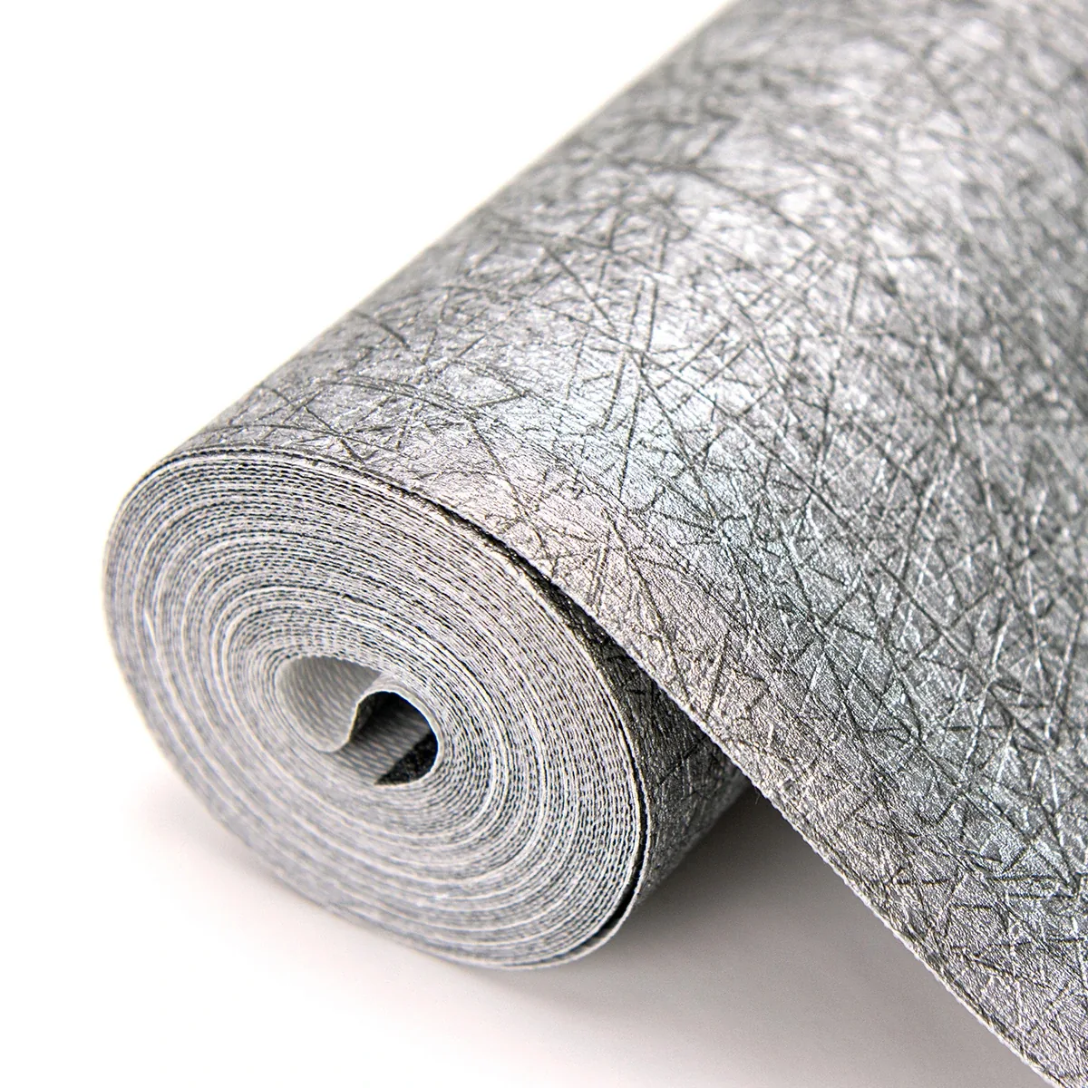 Brewster Home Fashions Nagano Silver Distressed Texture Wallpaper - SKU 2984-2214