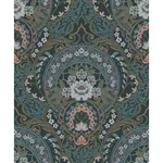 Brewster Home Fashions Nasrin Blueberry Damask Wallpaper - SKU 316015