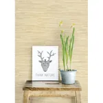 Brewster Home Fashions Natalie Taupe Faux Grasscloth Wallpaper - SKU 2704-22267