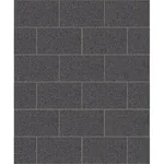 Brewster Home Fashions Neale Black Subway Tile Wallpaper - SKU 2814-M1055