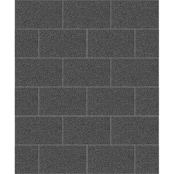 Brewster Home Fashions Neale Black Subway Tile Wallpaper - SKU 2814-M1055